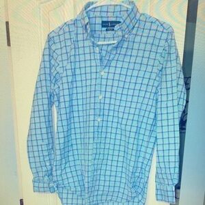 Blue Checkered Men's Shirt